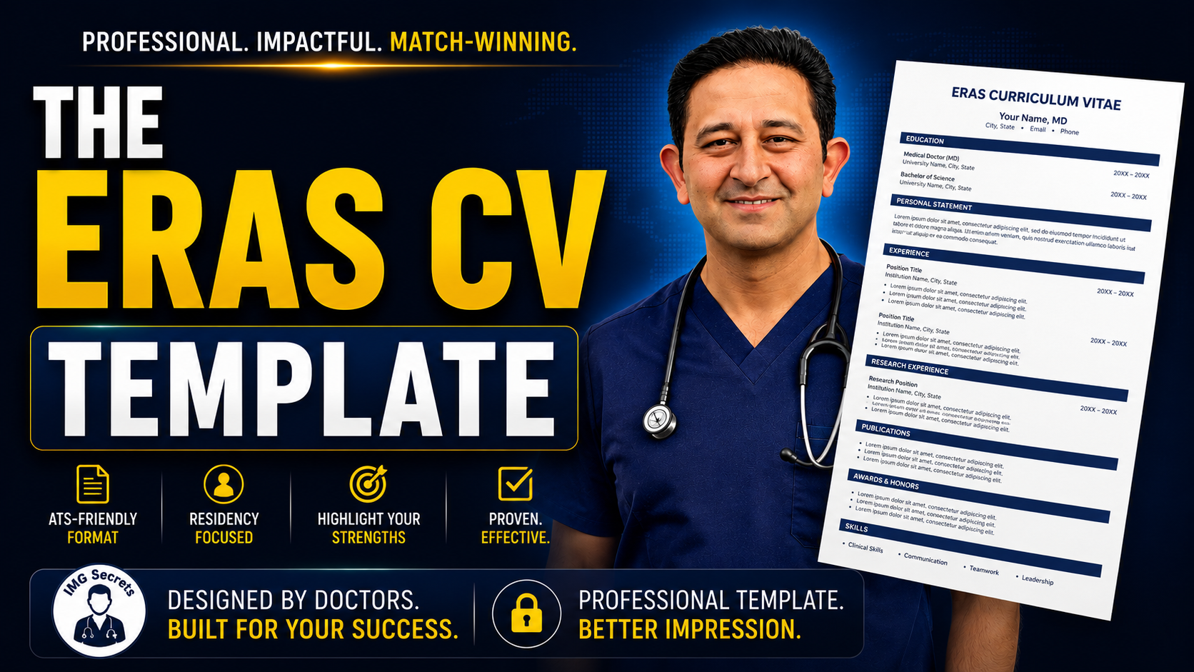 The ERAS CV Template (PDF)
